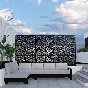 Diseño Art Deco <span class=keywords><strong>Pantalla</strong></span> interior y divisor de habitación Técnica de panel de metal de privacidad - Product Image 3