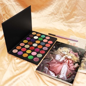 Paleta Golden Sands de 35 Colores Sombras de Ojos con Purpurina Maquillaje Resistente al Agua Cosméticos de Sombra de Ojos Mate Pigmentos con Acabado Brillante - Product Image 4