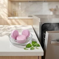 Tablettes lave-vaisselle OEM sous marque privée, nettoyage en profondeur automatique, détartrant pour lave-vaisselle domestiques