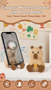 Dễ Thương Capybara Loa Không Dây Xách Tay <span class=keywords><strong>Mini</strong></span> Home Văn Phòng Du Lịch TWS Loa - Product Image 5