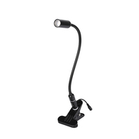 Mini lampe LED à variateur Flexible, interrupteur d'alimentation à commande tactile, veilleuse de bureau, lampe de lecture avec Clip
