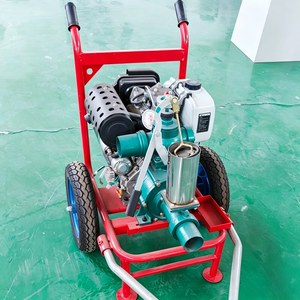 Moteur diesel refroidi par air de 12 CV, 3 pouces, <span class=keywords><strong>double</strong></span> turbine, <span class=keywords><strong>pompe</strong></span> à eau haute pression, <span class=keywords><strong>pompe</strong></span> d'irrigation agricole - Product Image 3