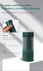 Baolijie WF309 Hygiène dentaire efficace au design compact, irrigateur dentaire à batterie 1100 mAh - Product Image 2