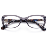 Monture de lunettes optiques Elan Optical YB9306 de haute qualité, style rétro, petites lunettes ovales œil de chat, monture intégrale en acétate pour femmes