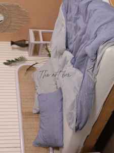 Juego de Sábanas Clásicas de Satén de Algodón Transpirable con Acabado Stone Washed, 210 Hilos, para Uso Doméstico y Hotelero, en Oferta - Product Image 6