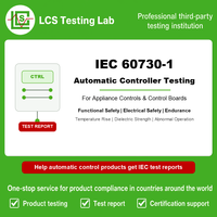 Servicio Profesional de Pruebas IEC 60730-1 para Controles Eléctricos Automáticos, Certificación de Seguridad Funcional, Informe de Prueba CB CE