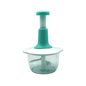 Mini Meat Grinder <b>Vegetable</b> Slicer <b>Cutter</b> Multi-Functional Plastic Hand Onion Chopper Sustainable Stainless Steel Blades Manual - Product Image 1