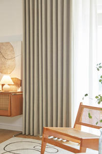Rideaux en lin de luxe élégants et de haute qualité, design moderne plissé pour la maison, l'hôtel, le café, rideaux décoratifs pour le salon - Product Image 2