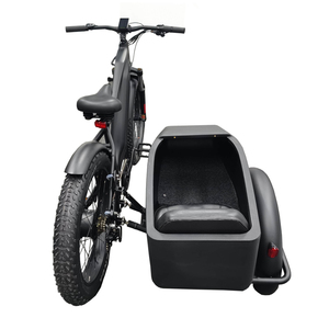 Tricycle de Sécurité à 3 Roues et Pneus Larges avec <span class=keywords><strong>Remorque</strong></span> de Livraison, Vélo Électrique 48V 750W avec Side-car, Vélo Cargo Électrique - Product Image 6