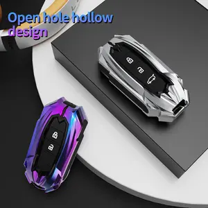 เคสกุญแจรถยนต์โลหะผสมสังกะสีสำหรับรถยนต์มิตซูบิชิ เดลิก้า ดี5 สำหรับมิตซูบิชิ เอาท์แลนเดอร์ ปี <span class=keywords><strong>2022</strong></span> ปาเจโร เดลิก้า พวงกุญแจรถยนต์ อุปกรณ์ตกแต่งรถยนต์ - Product Image 4