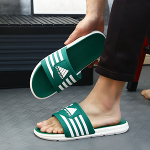 Wholesale Thick Sole Summer Home <b>slippers</b> Men and Women Soft Sole Non-slip Indoor and Outdoor Casual Sandals PVC Beach Shoes - Product Image 3