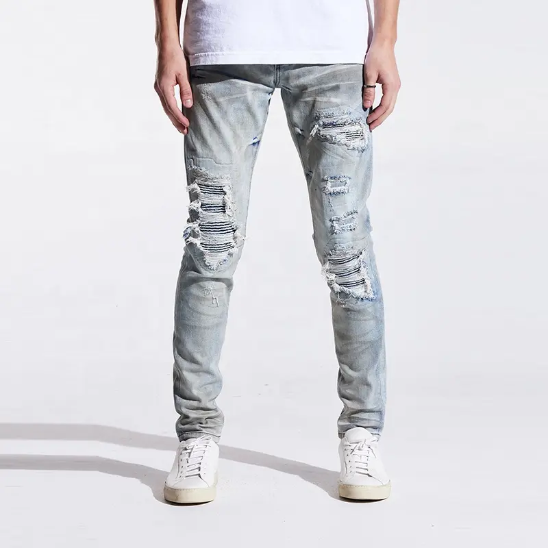 Manufacturer Plus Size Pants & Jeans For Pants Stylish Denim Men's Jeans