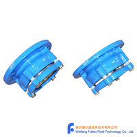 Adaptateur à bride rétrécie pour tuyaux PE et PVC DN100 OD110mm PN10/PN16