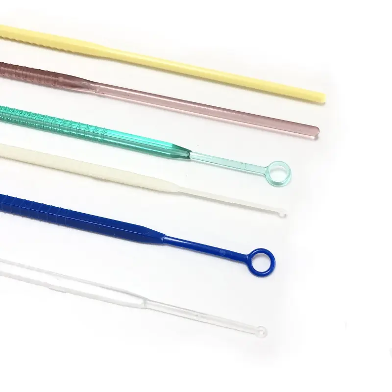 Laboratory Sterile Disposable10 ul 10pc / Package Portable Sterial Disposable Plastic Nichrome Inoculation Loop