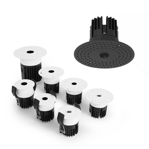 Bestco Indoor <strong>Recessed</strong> Ceiling <strong>Light</strong> 9W Commerical <strong>Lighting</strong> Office Restaurant Downlight Cob <strong>Recessed</strong> Trimless Ceiling <strong>Light</strong> - Product Image 1