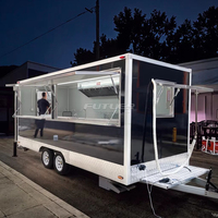 Food Truck avec Cuisine Complète Entièrement Équipée Remorque de Restauration Food Truck Mexicain Remorque Restaurant
