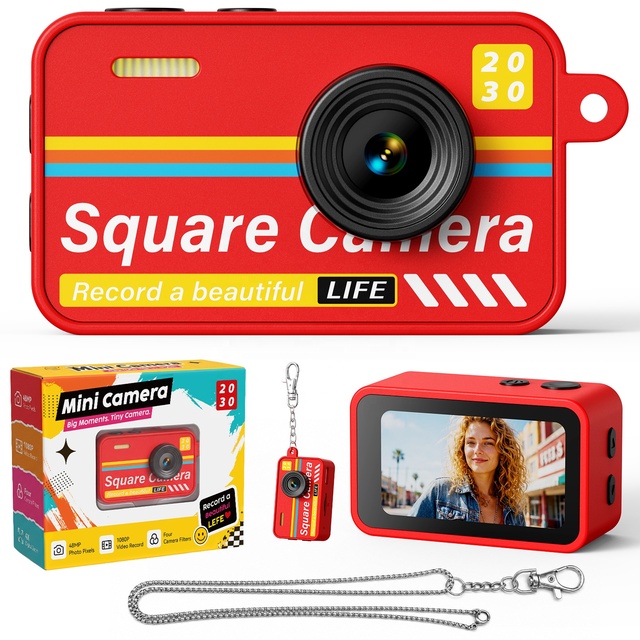 Rechargeable Pocket Camera MC3 Portable Camera Mini Camera Toys for Children & Friends Decorations