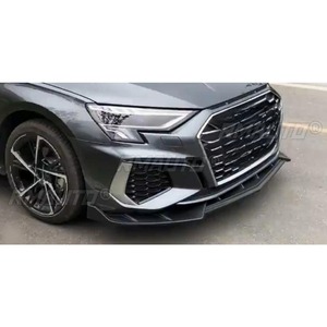 ลิ้นกันชนหน้ารถยนต์สำหรับ Audi A3 รุ่นปี 2021 ชุดแต่งกันชนหน้า ป้องกันรอยขีดข่วน ฝาครอบกันชน ดิฟฟิวเซอร์ อุปกรณ์ตกแต่งรถยนต์ - Product Image 2