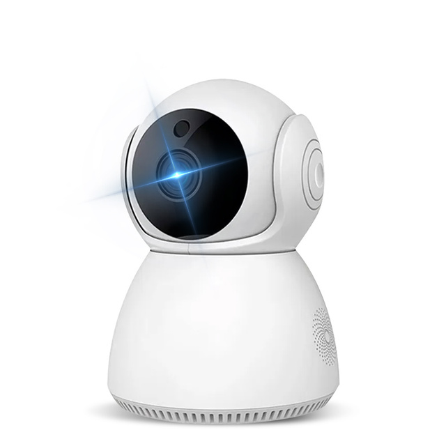 Indoor Smart Wireless HD Full Color Night Vision V380 Pro Robot IP CCTV PTZ Camera Human Detection Security
