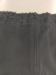Pantaloncini da uomo Shaper per il corpo a vita media pantaloni addominali Lifting mutandine con cerniera per cintura con fibbia corsetto di pizzo - Product Image 6