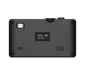 <span class=keywords><strong>Appareil</strong></span> <span class=keywords><strong>photo</strong></span> numérique rétro vintage 12 MP sans écran avec lampe flash au xénon, batterie au lithium 1200 mAh, 5 filtres, mise au point fixe, MicroSD - Product Image 2