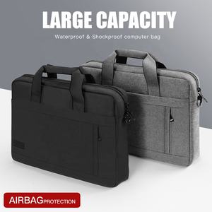 Sacoche pour ordinateur portable, étui à bandoulière, sacoche pour ordinateur portable, porte-documents pour 13 14 15 15.6 <span class=keywords><strong>17</strong></span> <span class=keywords><strong>pouces</strong></span> Macbook Air Pro <span class=keywords><strong>HP</strong></span> Huawei Asus Dell - Product Image 2
