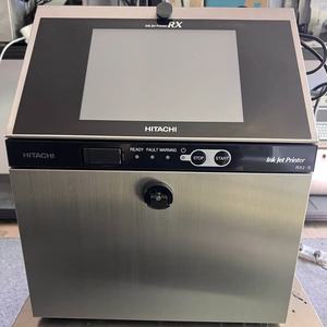 Machine de codage HITACHI RX2-S d'<span class=keywords><strong>occasion</strong></span>, impression de codes QR haute précision, fiable et à faible entretien pour la production industrielle - Product Image 3