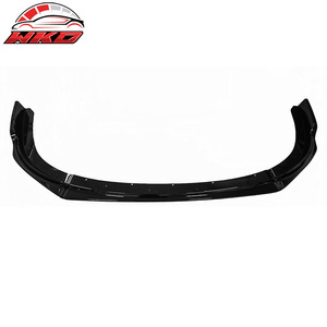 Alerón delantero IKON para Impreza WRX STI 08-10, labio de parachoques, color negro brillante, PP, piezas de automóvil, accesorios automotrices - Product Image 2