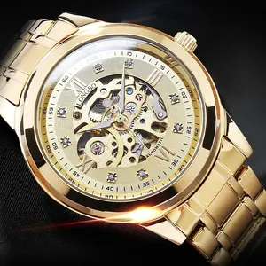 LONGBO Water Proof Hight Quality Men's Watch Luxury World Time Watch Winder Famous Watch Winder Diamond
