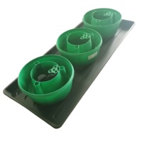 Jardinière de tomates à arrosage automatique Halos en plastique Pot goutte à goutte à libération lente jardinière de culture Pots de plantes de tomates Pot de jardin jardinière