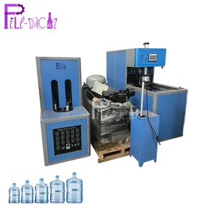 semi auto mineral water stretch bottle blow moulding / molder / molding machine / equipment / line / plant / system