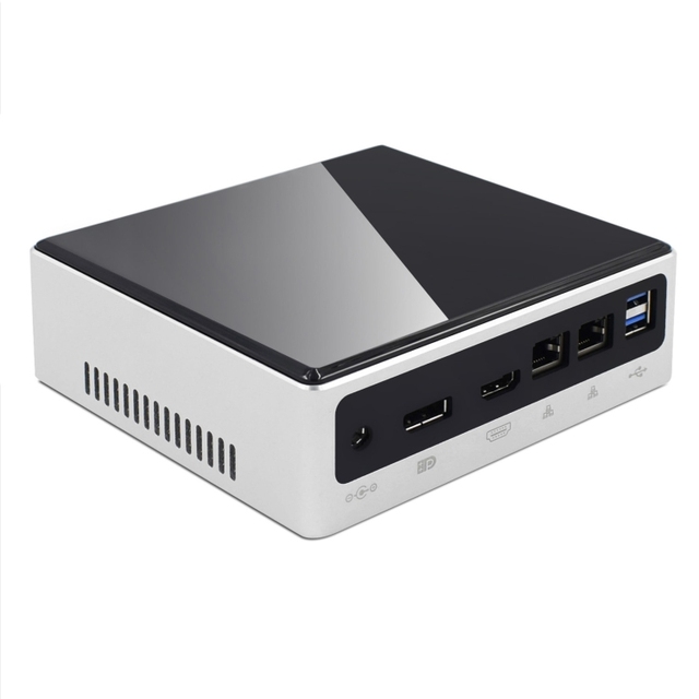 HYSTOU M3 / Linux System Mini PC, Intel Core I7-10610U 4 Core 8 Threads up to 4.9GHz Support M.2, 32GB RAM DDR4 + 1TB SSD