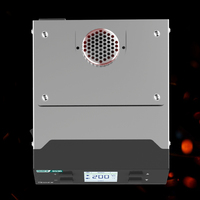 Plateforme de réparation électronique à air chaud 460W pour affichage LCD numérique 853D, préchauffeur SMD BGA, débit d'air réglable 120-300°C