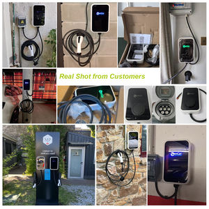 เครื่องชาร์จรถยนต์ไฟฟ้า <span class=keywords><strong>Zencar</strong></span> OCPP Wallbox 22KW 11KW 7KW Type 2 ควบคุมผ่านแอปสมาร์ทโฟน พร้อม WiFi APP - Product Image 2