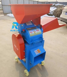 Macchina Tritatutto per Foraggio, Macchina Taglia-Paglia per Insilato con Capacità 1-2 TON/H 220V, Trituratore di Paglia per Mangimi Animali - Product Image 6