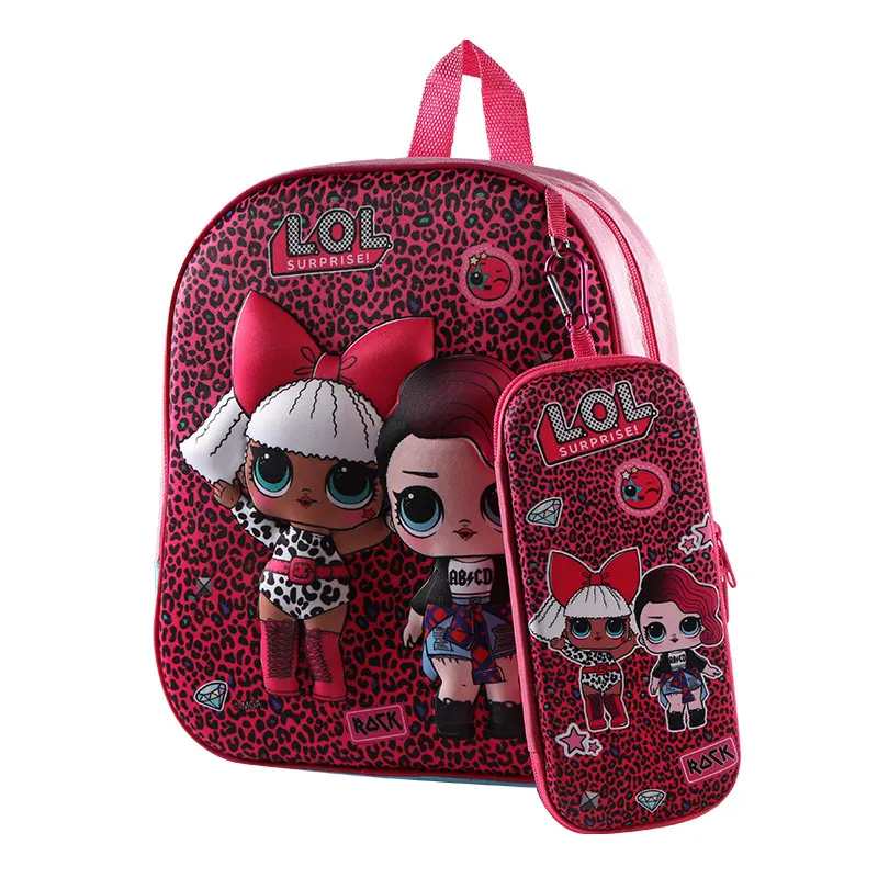 China Cartoon New Cheap Student The Back To School Backpack Bag For Boys Girls Child Kids Set