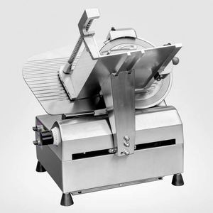 <span class=keywords><strong>Guillotine</strong></span> de cuisine Saucisson Trancheuse à viande en bois 1-18Mm Machine à saucisse-500-800 Kg/H Manuel en acier inoxydable congelé - Product Image 1