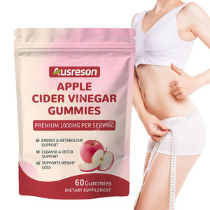 Gummies <span class=keywords><strong>de</strong></span> <span class=keywords><strong>vinaigre</strong></span> <span class=keywords><strong>de</strong></span> cidre <span class=keywords><strong>de</strong></span> pomme <span class=keywords><strong>bio</strong></span> Keto ACV végétaliennes Halal OEM Ausreson pour amincissement du ventre plat, produits à marque privée - Product Image 1