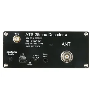4.2 Firmware 2024 ATUALIZADO Segunda Geração ATS25 Max Decodificador II + Oficial Código de Ativação Full Range Radio Receiver - Product Image 3