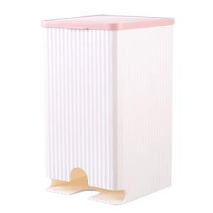 Boîte de rangement murale pour tampons, sans marquage ni perçage, anti-poussière, avec couvercle pour salle de bain, pour serviettes hygiéniques et mouchoirs - Product Image 5