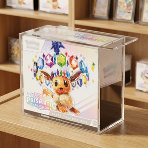 Scatola di Stoccaggio Magnetica in Acrilico con Protezione UV al 99% per Carte Pokemon, Elite Trainer Box e Collezione Booster - Product Image 3