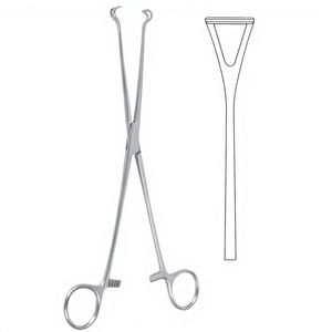 Babcock คีมสเตนเลสแบบใช้มือเครื่องมือผ่าตัดสำหรับยึด - Product Image 4