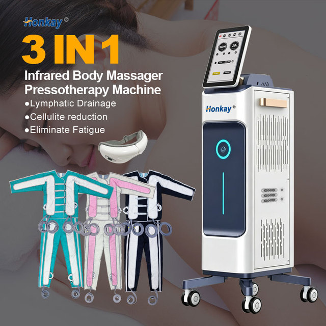 Pressotherapy Machine With Air Cooling Air Pressure Massage and Lymphatic Drainage Model Lymphatic Air Pressotherapy Machine