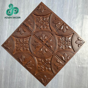 Panel de Pared 3D de PVC para Decoración de Interiores, Estilo Nuevo, Buen Servicio, Precio Económico, 500*500*1mm, Impermeable, Muestra Gratis - Product Image 5