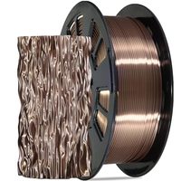 Filament PLA Soie Blanc Yosoo 1,75 mm pour Imprimante 3D, Filament Soie Arc-en-ciel Dégradé pour Impression Cuivre, Expédié de Chine