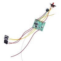 Cactus Dansant Parlant et Chantant avec Circuit Imprimé Musical, Assemblage de Carte PCB Émetteur-Récepteur, Conception Faite Main