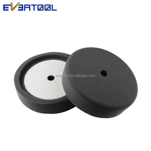 EVERTOOL Tampon de polissage en mousse de qualité fine, moyenne et lourde pour polisseuse de voiture 8 pouces Tampon applicateur en éponge - Product Image 2