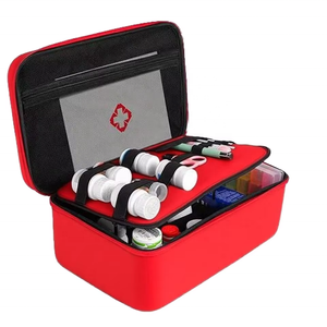 Sac médical personnalisé en EVA rouge pour trousse de premiers secours familiale, antichoc, anti-poussière, qualité hospitalière, utilisation en extérieur - Product Image 2