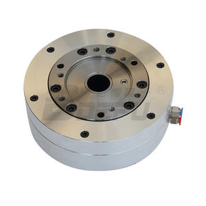 Mandrin pneumatique Beifeng KQ05T-3, mandrin en acier à 3 mâchoires de 32 mm à montage frontal pour usinage - Product Image 2