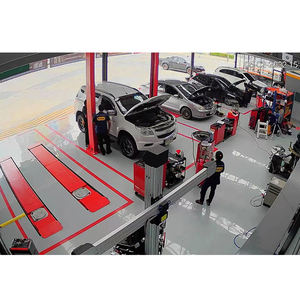 Elevador de tijera hidráulico LAUNCH de 4000kg para alineación de ruedas debajo del suelo elevador de tijera grande con elevador secundario - Product Image 4